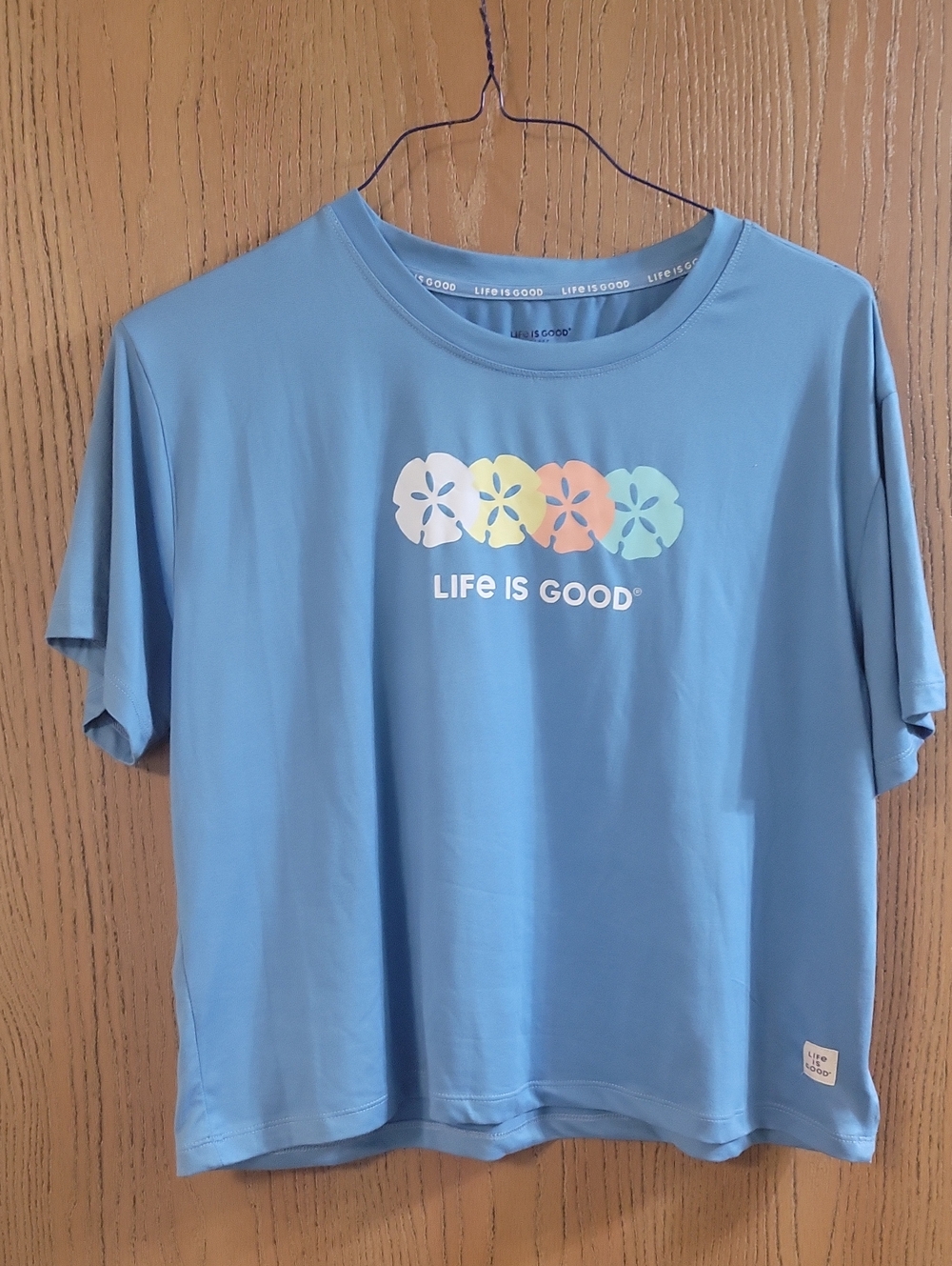 Life Is Good Sleep Shirt - Sand Dollars